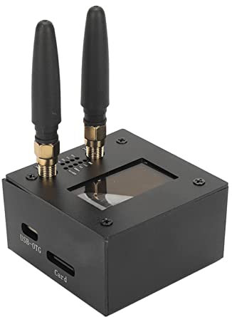 Iron MMDVM Hotspot Board, Einfache Einrichtung, Unterstützt UHF VHF mit Antennen, Kühlventilator, On-Board-Display, für, für YSF, für P 25, für D Star und für