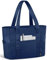 Prite Laptop-Tragetasche für Damen, wasserdichte Schultertasche mit 40,6 cm Computerfach für Arbeit, Schule, Reisen,blau