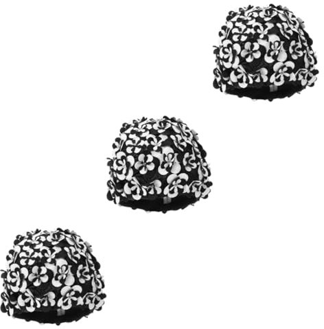 YARNOW 3 Piezas Gorro de natación Gorro de baño Sombrero de natación Floral as de baño de Flores o de Piscina o Impermeable os de para Mujeres Sombrero para Nadar