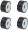 QUARKZMAN 4 Stück 20 x 10mm M6 Gummidämpfer, Multi-Typ-Gummipuffer,Schwingungsdämpfer für Motorraum und Luftkompressoren