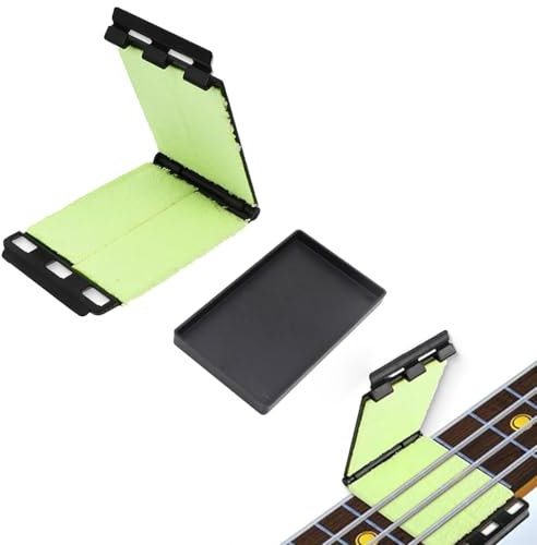 Gitarrensaite Reiniger, Griffbrett Reiniger, Gitarrensaiten Reiniger, Saitenreiniger Gitarre, Saiten-Gitarre Reiniger, Musikinstrumenten Saitenreiniger für Gitarre, Mandoline, Ukulele, Bass (Farbe 2)