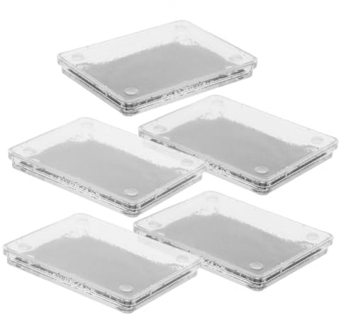 BESTonZON 5 Stück Magnetischer Eisenpulver-Feilsand für Magnetbildung Für Klassenzimmerexperimente Zur Visualisierung Von Magnetfeldern, Studium des Magnetismus, Pädagogischer Magnet, Schulprojekte