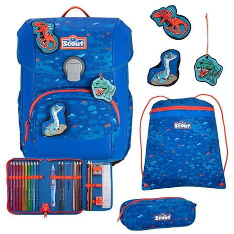 SCOUT Superflash Neo Set 4-teilig Blue Dino