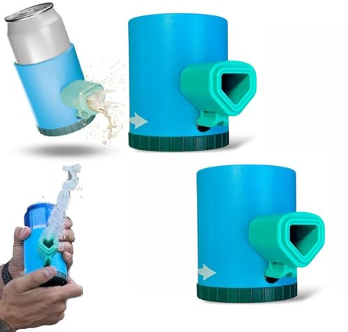 Schrotflinten Roulette, Trinkspiel für Tailgating, Randomisierte Bier-Schrotflinte, das aufregende Twist-and-Pass-Partyspiel, EIN lustiges Bachelor-Partygeschenk für Heckklappen BBQ (2pcs)