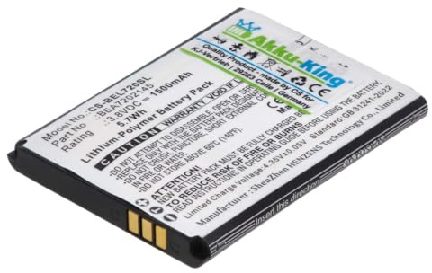 Akku kompatibel mit Bea-Fon BEA7202145 - Li-Polymer 1500mAh - SL720, SL720i, SL720i_EU001B