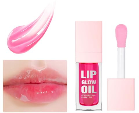 Lippenöl zur Befeuchtung und Reparatur trockener Lippen, feuchtigkeitsspendender Lippenstift, modischer Lippenbalsam, pflegender Lipgloss für Frauen, glänzendes Lippen-Finish