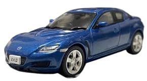 1:43 für Mazda RX-8 2003 Sportwagen Druckgusslegierung Statisches Automodell Home Decor Collection