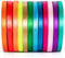 Satinband Seidenbänder Seidenband Schleifenband Hochzeit Dekoband Satin Geschenkband Stoff Band Seide Satin Rolle Verpackung Geschenk Verpackung, 22,86 m/250 Yards