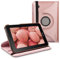 kwmobile Carcasa Compatible con Samsung Galaxy Tab 2 7.0 P3110 / P3100 - Funda de Cuero sintético para Tablet en Oro Rosa