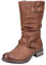 Rieker Cava di Lunghezza di Estella Womens Vitello Stivali 37 EU 22 Nut