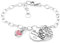 Kinderarmband Mädchen Silber Taufe Armband 925 Sterling Silber mit Gravur Namensarmband für Baby und Kinder Silberarmband Patenkind Armkettchen | HANDMADE IN GERMANY