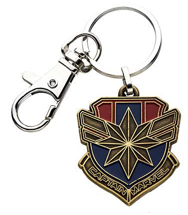 Sales One Captain Marvel - Porte-clés métal Logo
