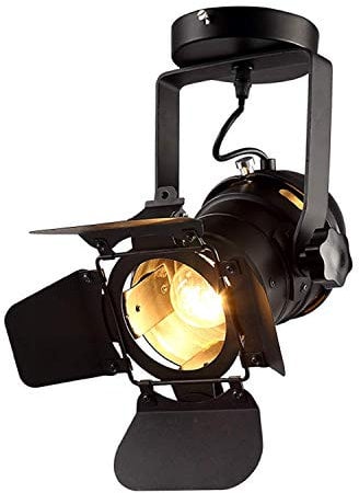 Vintage Ceiling Spotlight Fixture E27 Spot Light Industiral Spot Wall/Ceiling Light Adjustable Metal Pendant Lighting