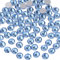 Beadsland 1440 PCS Flat Back Crystal Rhinestones Round Gems for Nail Art and Craft Glue Fix,Light Blue(SS10(2.7-2.9mm))
