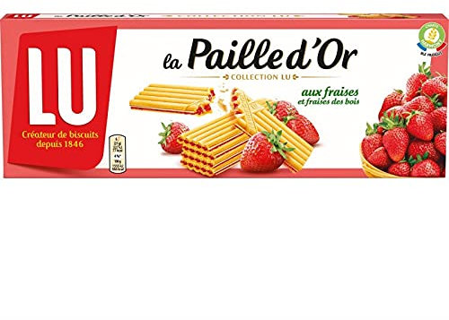 PAILLE D'OR - Paille D'Or Fraise Des Bois 170G - Lot De 4 - Offre Special
