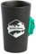 Tazza da arrampicata realizzata in ceramica con presa per arrampicata professionale | Adatta a microonde e resistente all'acqua (Verde 8b)