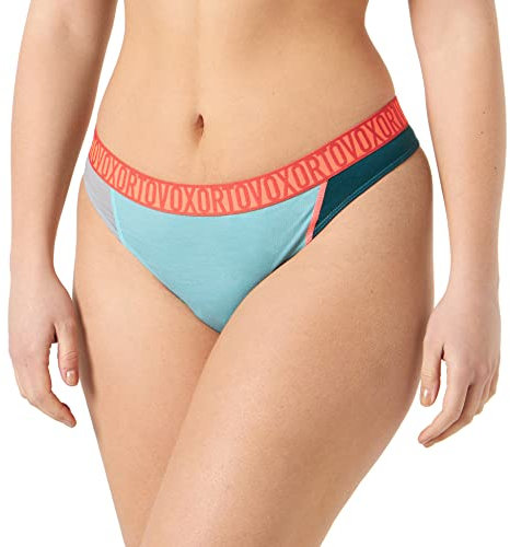 Ortovox Damen 150 Essential Thong Slip, Ice Waterfall (Mehrfarbig), XL