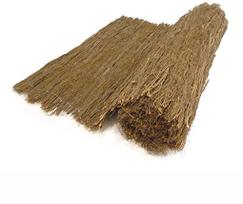 Multi Gartenzaun, Nature Garten-Sichtschutz Heidekraut 1,5×5 m 1 cm Dick für Sicherheit Fenster Garten Heimwerker Lüftung Filter usw