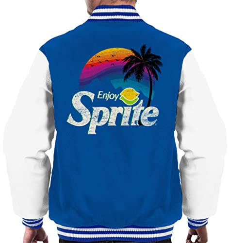 All+Every Sprite Palm Tree Sunset Men's Varsity Jacket