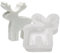 Pomurom Silikonformen Weihnachten Silicon Mold Resin, Silikonform Weihnachtsbaum Lebkuchenmann Hirsch Epoxidharz Gipsguss Weihnachtsduftkerze Klein, Silikonformen Für Beton Epoxidharz Kerzen Gießen