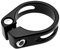 Create idea Sattelklemme Klemme Sitzrohr Sattelstütze Klemmring Sattelstützenklemme Schnellverschluss 31,8mm Schwarz