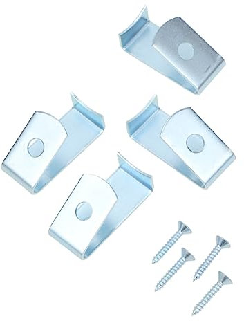 Yardwe 4stücke Hängende Blumentopf-aufhängehaken Aus Metall Blumentopfhalter-clips Für Terrakotta-blumentöpfe Installieren Verwenden