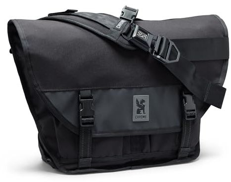 Chrome Industries Citizen Messenger Bag für Damen und Herren – leichte Umhängetasche mit austauschbarer Schnalle, hält die meisten 15-Zoll-Laptops – ideal für Arbeit, Reisen, Schule, Flugzeug
