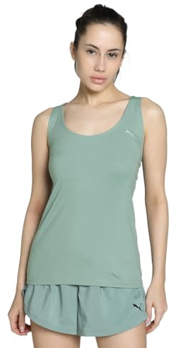 PUMA Unisex Move CLOUDSPUN Loose FIT Tank - Regular Length Panzer, Green Moon, XL