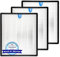 3 Pack Vital 200S Replacement Filter Compatible with LEVOIT Vital 200S Air Purifier, Vital 200S H13 True HEPA Filter, 3-in-1 Activated Carbon Vital 200S-P Filters, Replace #Vital 200S-RF