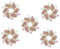 LIFKOME 5St Braut Hochzeitsbrosche Modeschmuck Braut-Corsage-Brosche Wäscheklammer Brautkleid Brosche Schmuck Brosche Strassbroschen für Damen Sicherheitsnadel für Kleidung Legierung