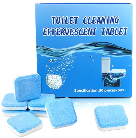 30 WC Reiniger Tabs,WC Spülkasten Tabs,WC-Reiniger Tabs Toilette,WC Tabs Toilette Extra starke