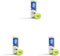 DUNLOP Tennisball ATP Tour - für Sand, Hartplatz und Rasen (3 Bälle) (Packung mit 3)