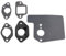 Kit guarnizioni carburatore tosaerba per Honda Series, 2 set compatibili con GCV160A GCV160LA GCV160LAO GCV160LE, prestazioni efficienti del motore, in metallo