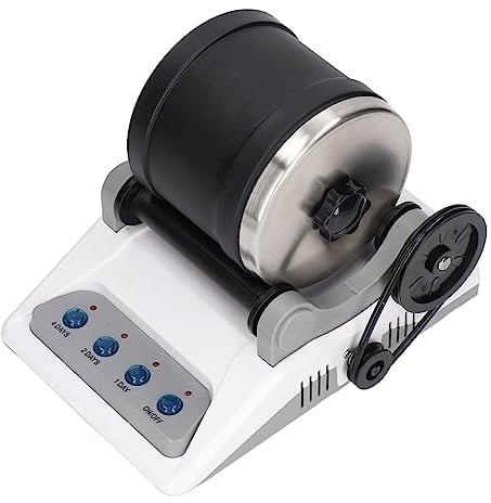 Rock Tumbler Kit, Elektrisches Spielzeug mit Polierkörnern, Leuchten Stein, für Erwachsene , -Edelsteine (Hyuduovg5ah28ck1-12)