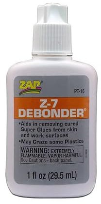 ZAP PT16 Z-7 CA Cyano Super Glue Debonder Uncure 1oz - 5525740