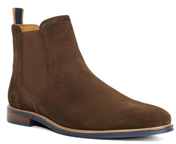 Dune London Mens MCKINLEY Formal Leather Chelsea Boots