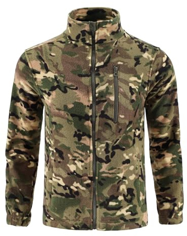 Générique Vetement Militaire Homme Tactiques Softshell Vetement Chasse Militaire Manteaux Treillis Manteaux Homme Tactique Aviateur Camouflage Vêtements Legere Parka XXL