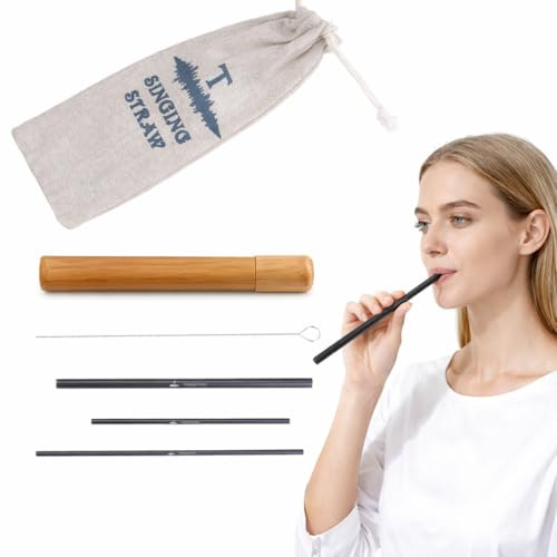 Adkoat® Vocal Training and Healing Aid Tool: Sing Straw Voice Vocal Trainer - Metal Therapy Tool