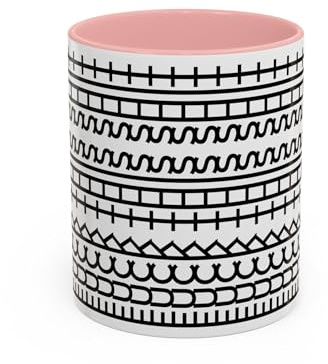 F*ck This Sh*t Mug, Hidden Message Swear Word Mug, Work Bestie Gift, Colleague Present, Funny Secret Message, Coworker Office Joke Gift (Pink, 11oz)