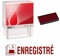 Stempelkissen, registriert, Colop Printer 20, 38 x 14 mm, Blau / Rot