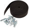 House2Home Gurtband-Set, 5 cm breit x 40 m lang, inklusive Metall-Endclips und Montageanleitung
