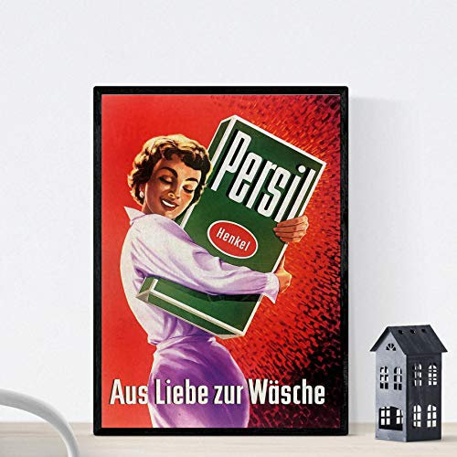 Nacnic Vintage Poster Persil ad Weinlese 50s .. Größe A3