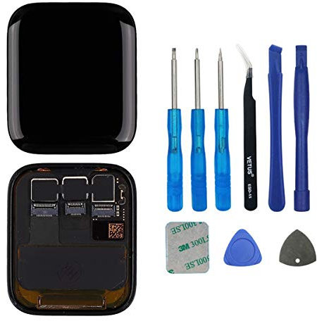 Swark Pantalla LCD compatible con Watch Series 4 40 mm (4ª generación) A1975 A1977 A2007 GPS + Cellular/GPS LCD Screen and Digitizer Assembly + Tools