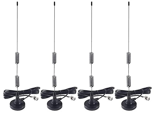 AEDIKO - Police Scanner Antenna - 20-1300MHz HF VHF UHF Ham Radio BNC Male Antenna for Radio Shack Police Radio Scanner