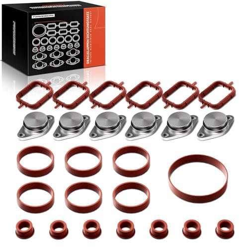 Frankberg Ansaugbrücke Drallklappen Dichtungssatz 6x22 mm für E38 E39 E46 E60 E61 E63 E64 E65 E66 E67 E81 E82 E88 E90 E91 E92 E93 X3 E83 X5 E53 E87 X5 E70 X6 E71 E72 11612246949