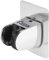 Support de douche, YTTX Réglable Support Pour Accessoires De Salle De Bains Sans Percer Support Pommeau De Douche Support De Douche, 95*70*60