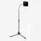 Portable Universal Floor Tablet Tripod Mount Stand 360-degree Rotatable Metal Tablet Holder Self Timer Tripod Phone Holder for Tripod Height Adjustable
