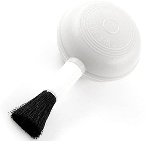 Bontannd Air Blower Brush, 2 in 1 Dust Cleaner for Camera Lens, Light Gray