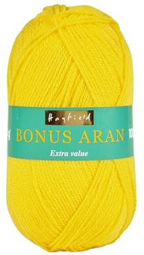 Sirdar Hayfield Bonus Aran Yarn, Cornfield (574), 100g