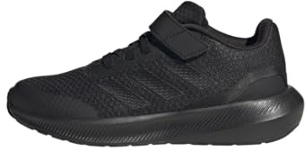 Adidas Unisex Kinder RunFalcon 3.0 Elastic Lace Top Strap Shoes, Core Black/Core Black/Core Black, 33 EU
